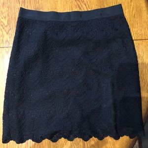 J. Crew Lace Skirt